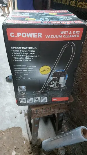 Wet and Dry Vacuum Cleaner - 20L - 1250W