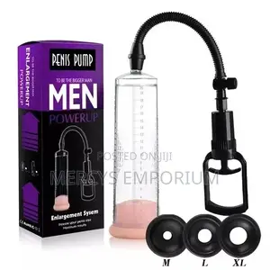 Trigger Penis Enlargement Pump + 3 Seal Realistic Flesh