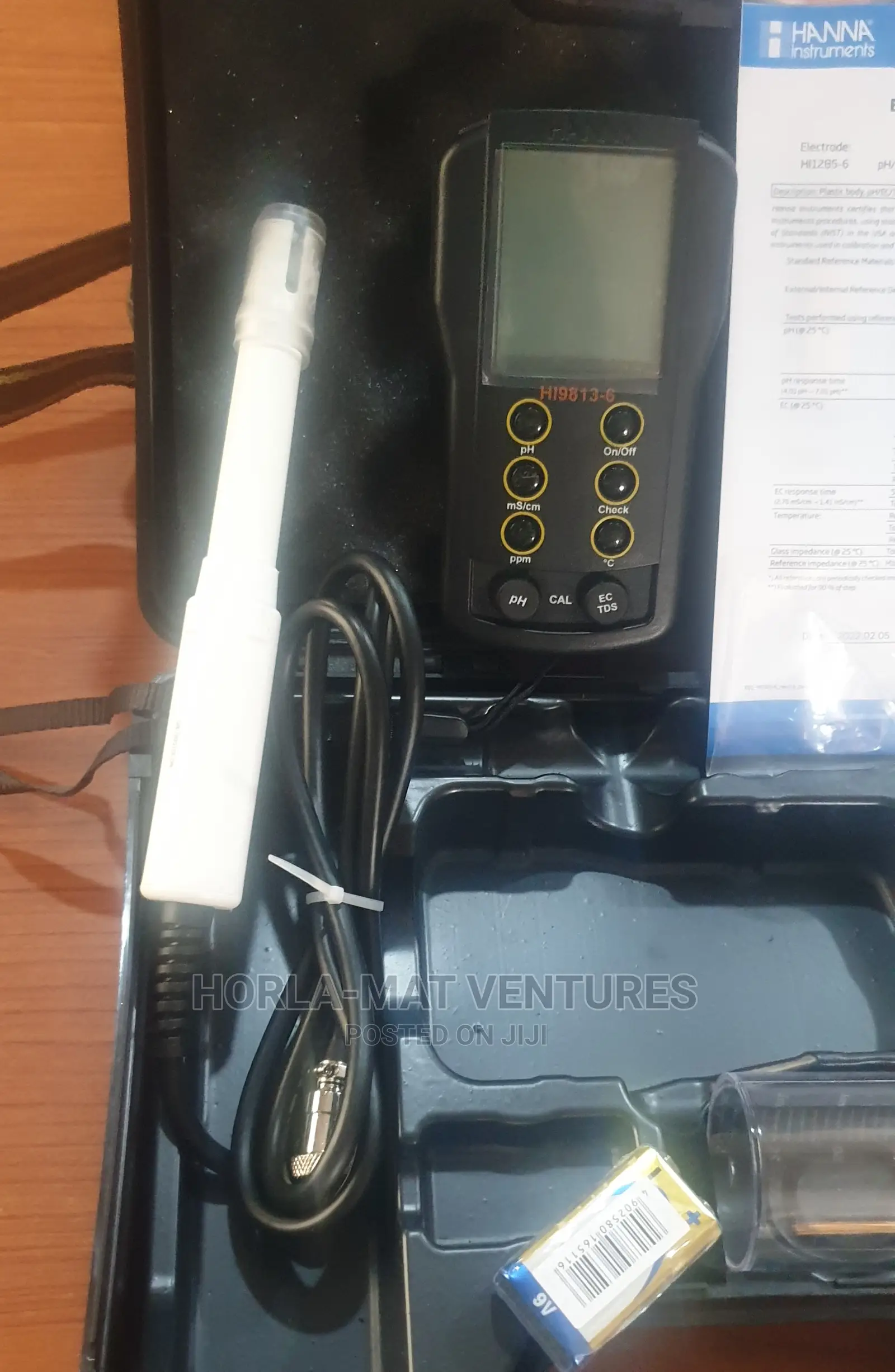Hanna Portable Ph/Ec/TDS/Temperature Meter