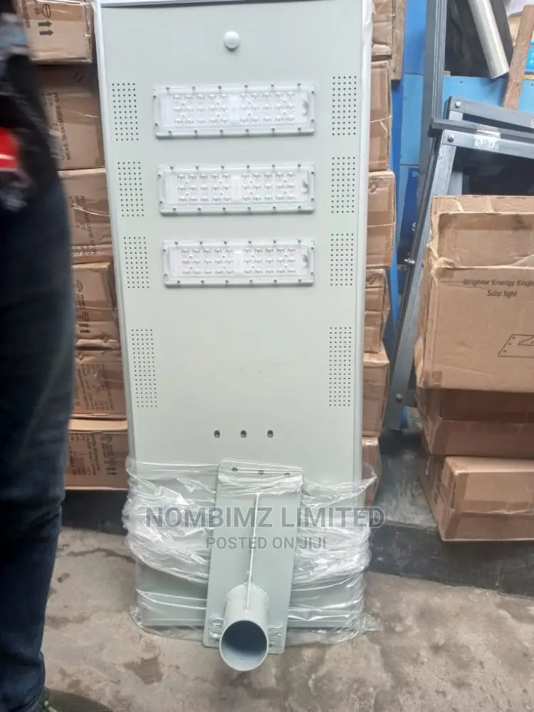 80w All in One Solar Street Light Brighter Energy Nombimz