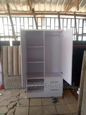 White Portable Wardrobe