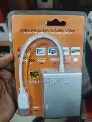 USB 3.0 Adactatore Audio Video 4in1