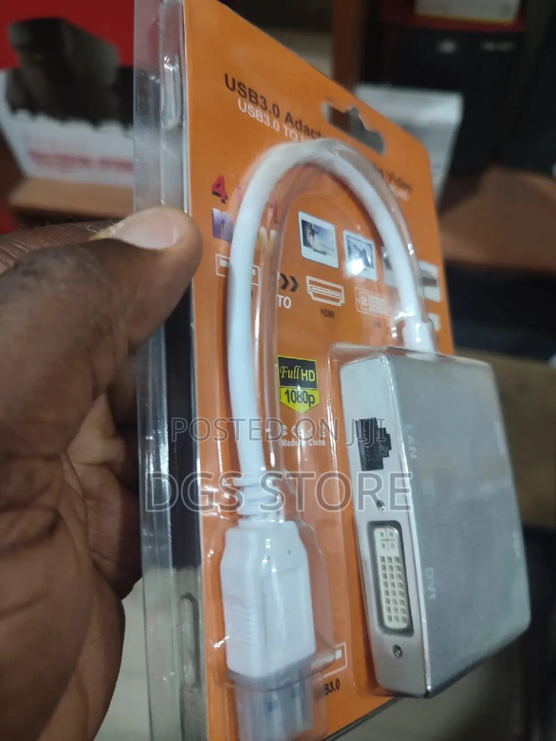 USB 3.0 Adactatore Audio Video 4in1