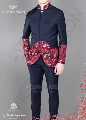 Victor Baron Safari Mens Suit