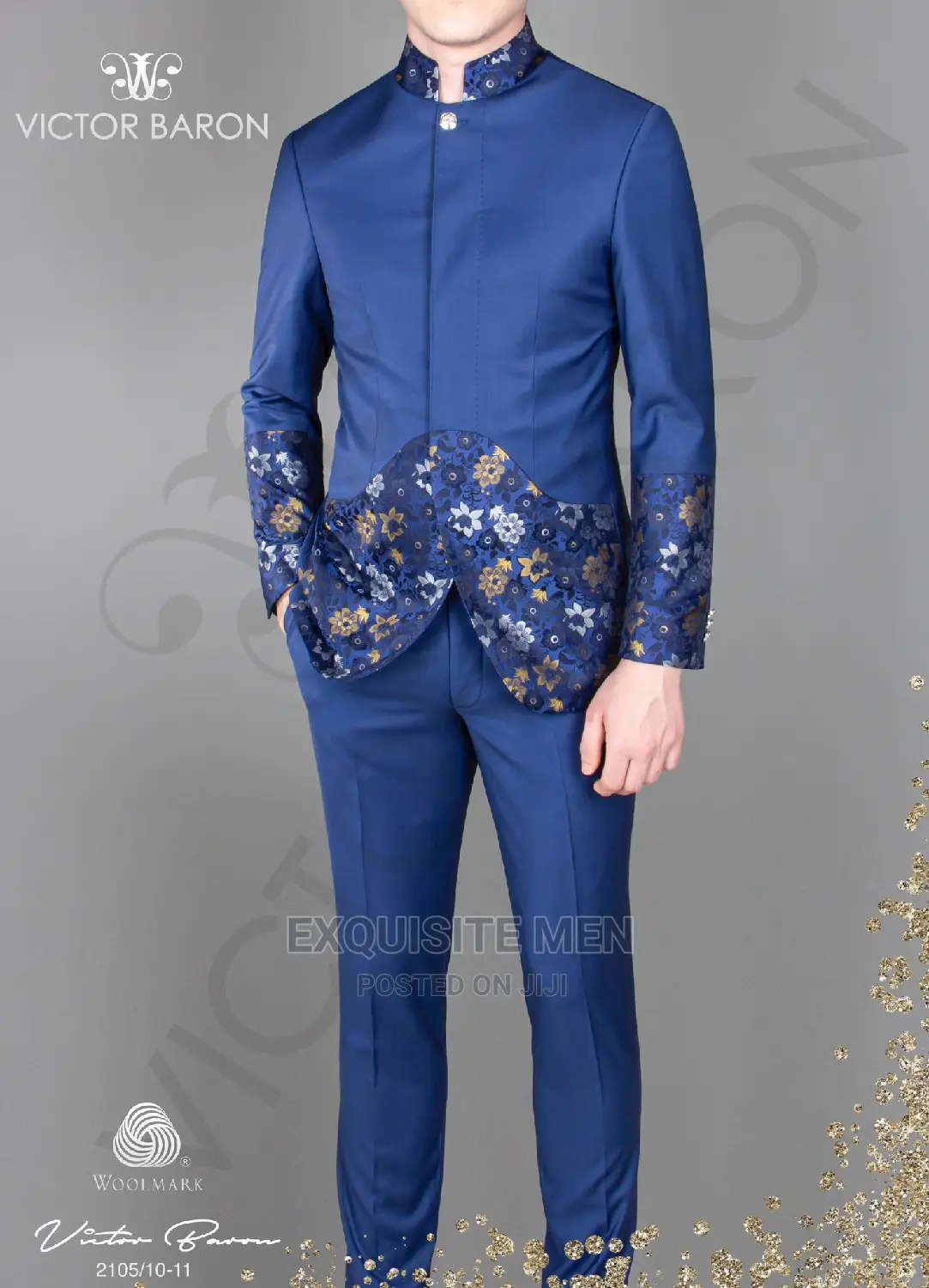 Victor Baron Safari Mens Suit