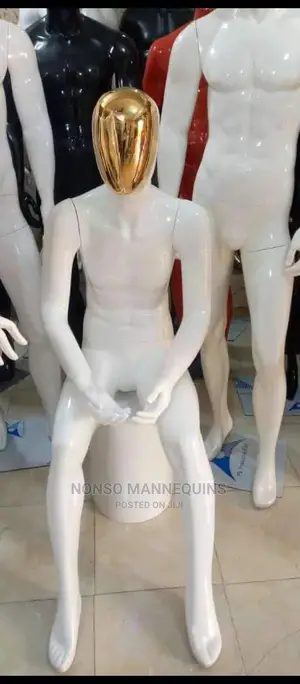 Male Sitting Down Mannequins