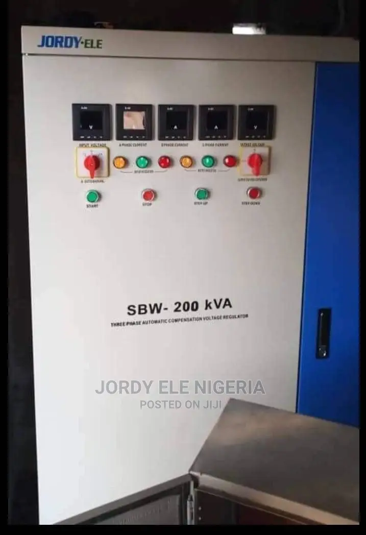 Jordy Ele SBW 100kva Stabilizer Automatic Voltage Regulator