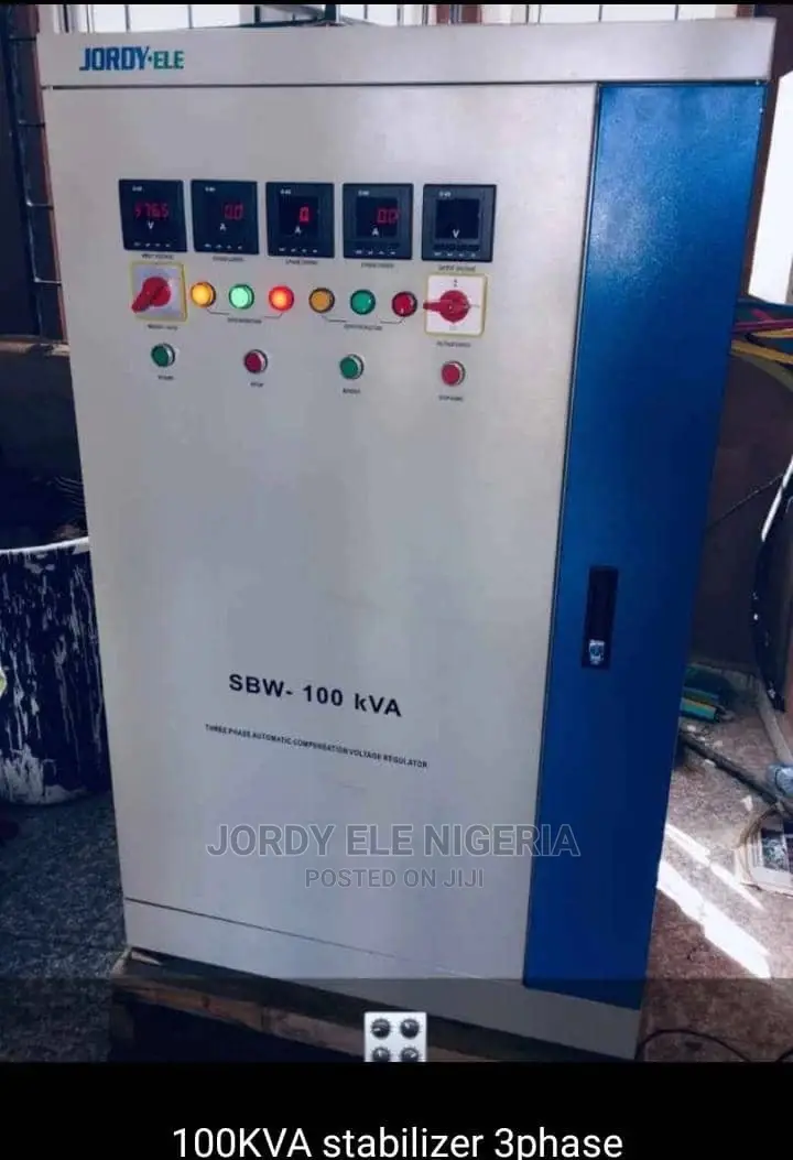 Jordy Ele SBW 100kva Stabilizer Automatic Voltage Regulator