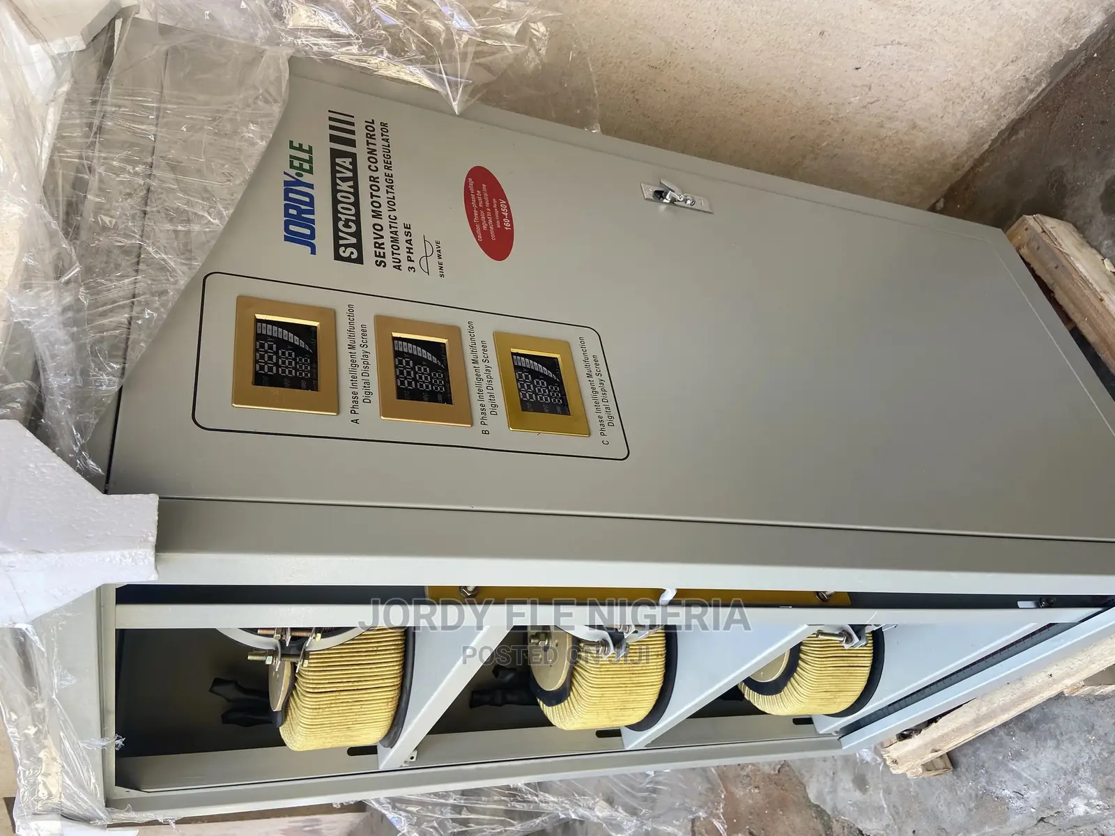 100kva 3phase Servo Automatic Voltage Regulator