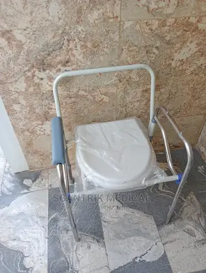 Medical Portable Folding Steel Toilet