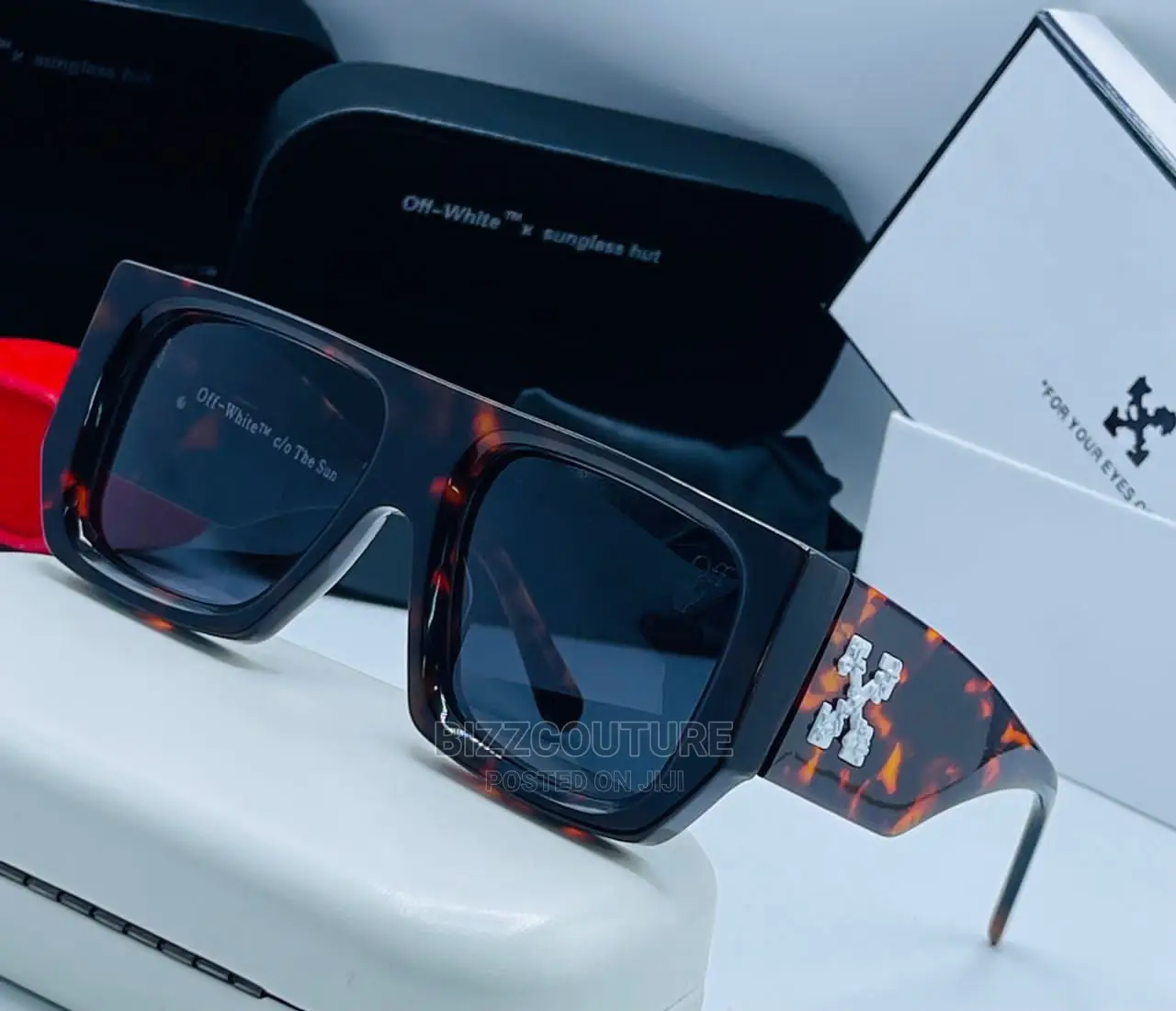 OFF-WHITE Top Notch Sunglasses Available in Store