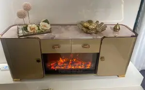 New Fireplace Television Shelf