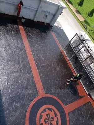 The Bright Stamps Floor