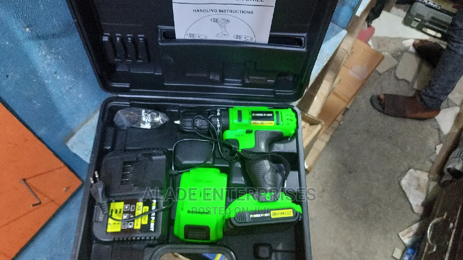 Big Charger Cordless Drill 36v