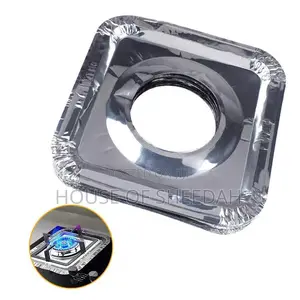 10pcs Reusable Gas Foil Stove Protector