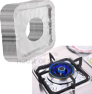 10pcs Reusable Gas Foil Stove Protector