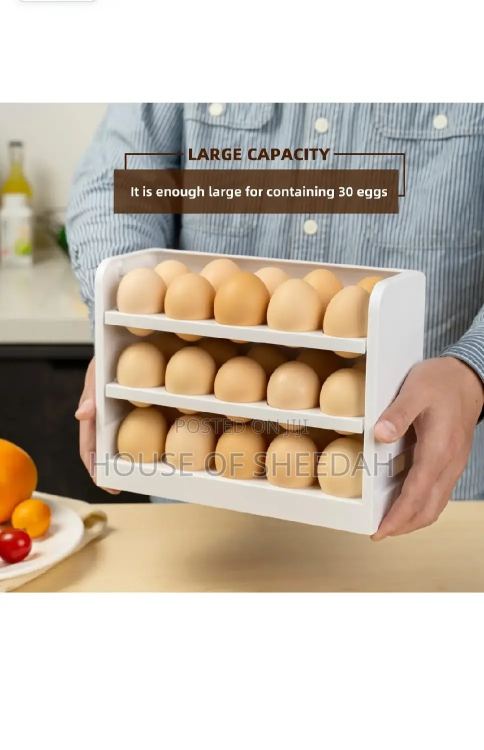 Egg Storage Container for Refrigerator Door, ,30pcs .