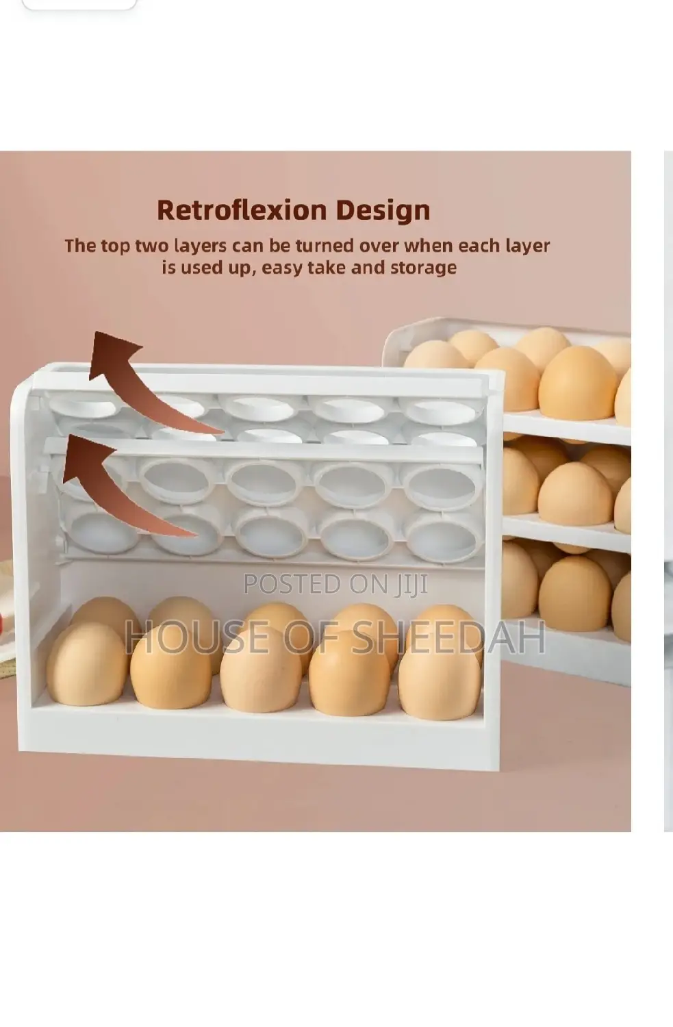 Egg Storage Container for Refrigerator Door, ,30pcs .