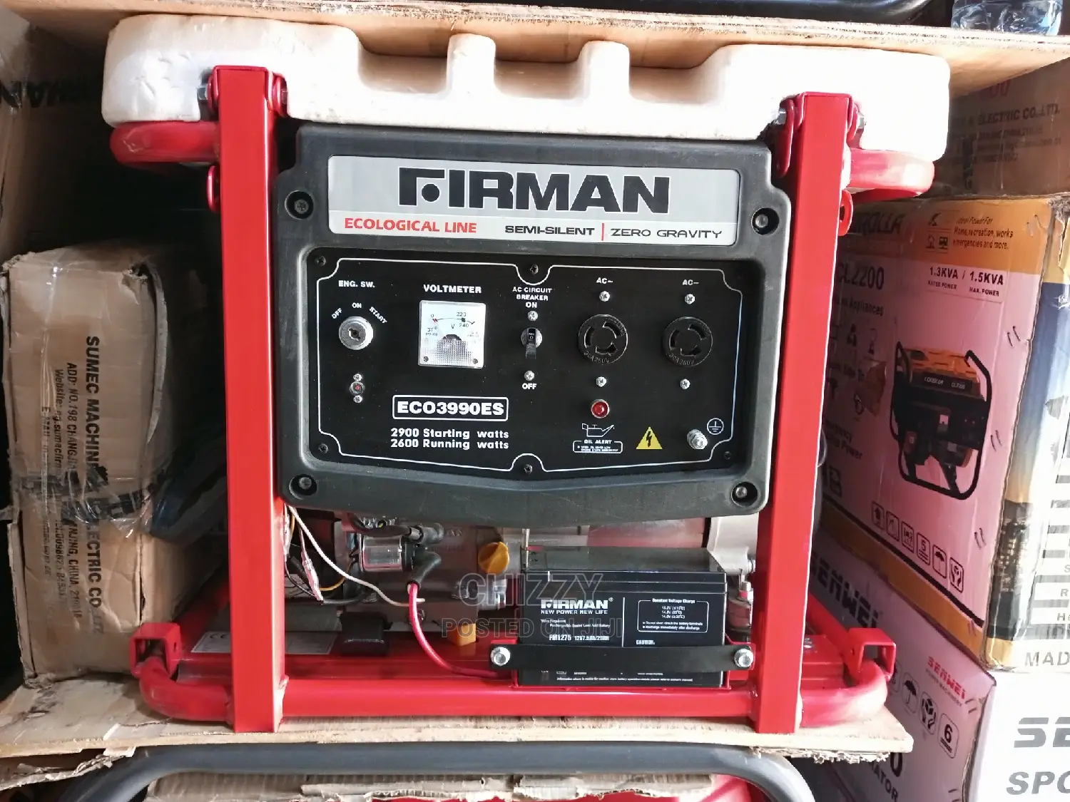 Firman Generator 100%Copper Wire 2.9kw