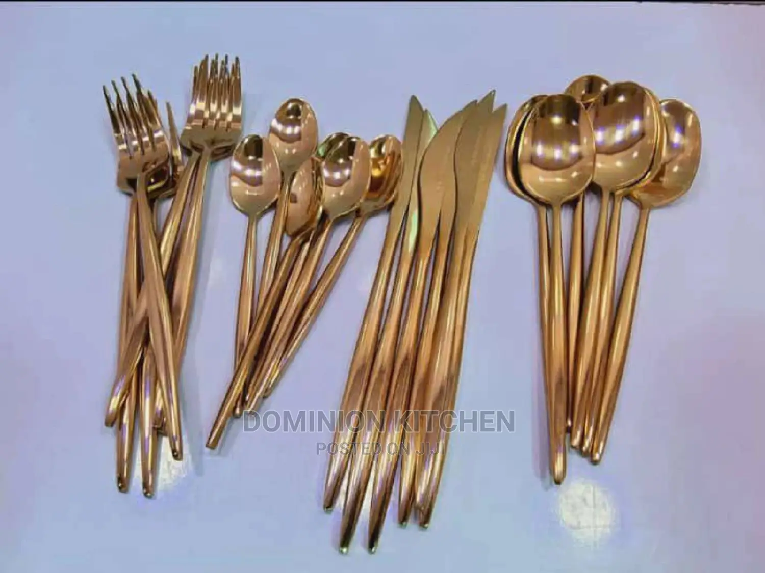 Unique Gold Spoon Set