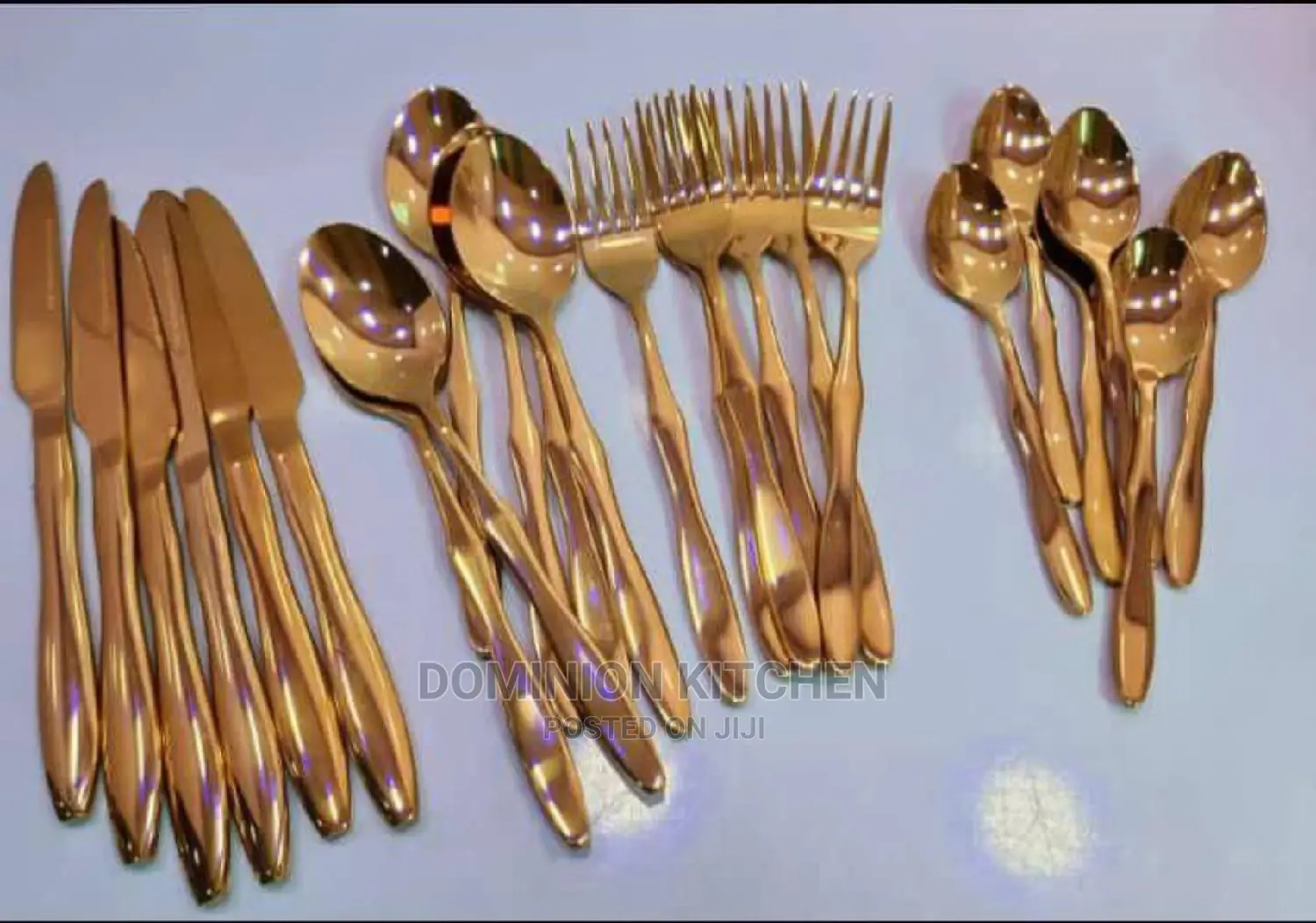 Unique Gold Spoon Set