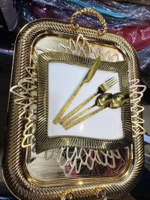 Unique Gold Spoon Set