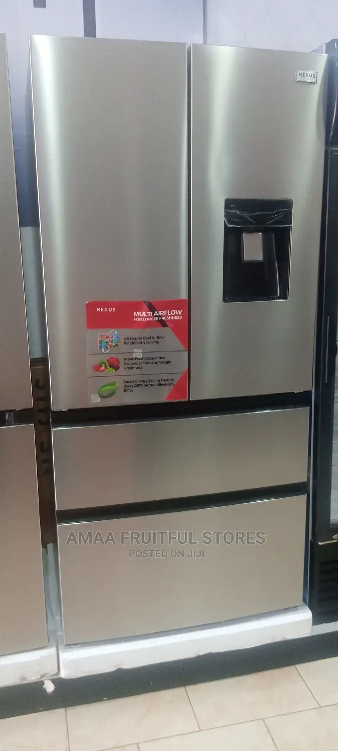 Nexus Side by Side Refrigerator With Drawer
