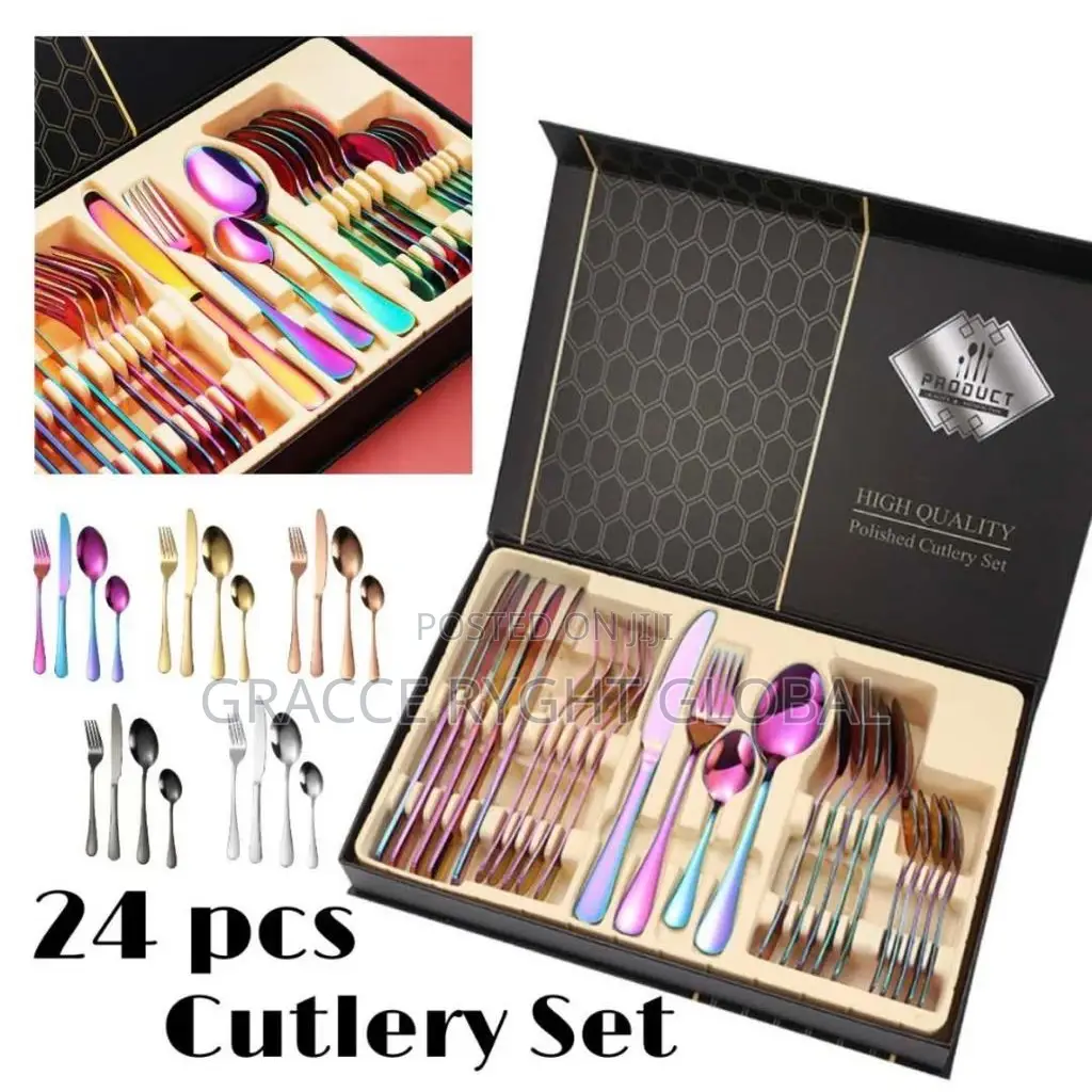 24 PCS Cutlery in a Box