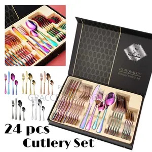 24 PCS Cutlery in a Box