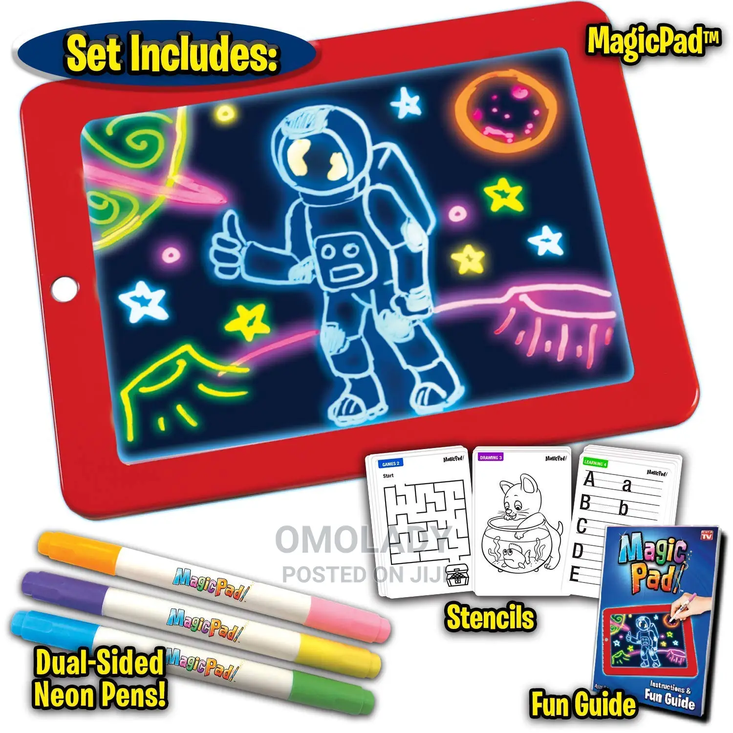 Magic Sketch Pad Luminous Drawing Pad