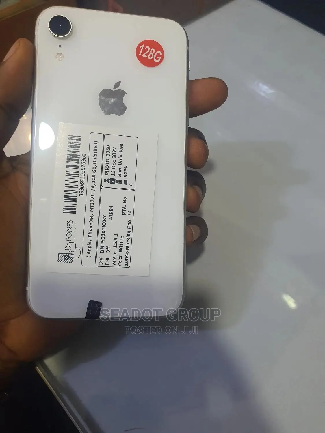 Apple iPhone XR 128 GB White