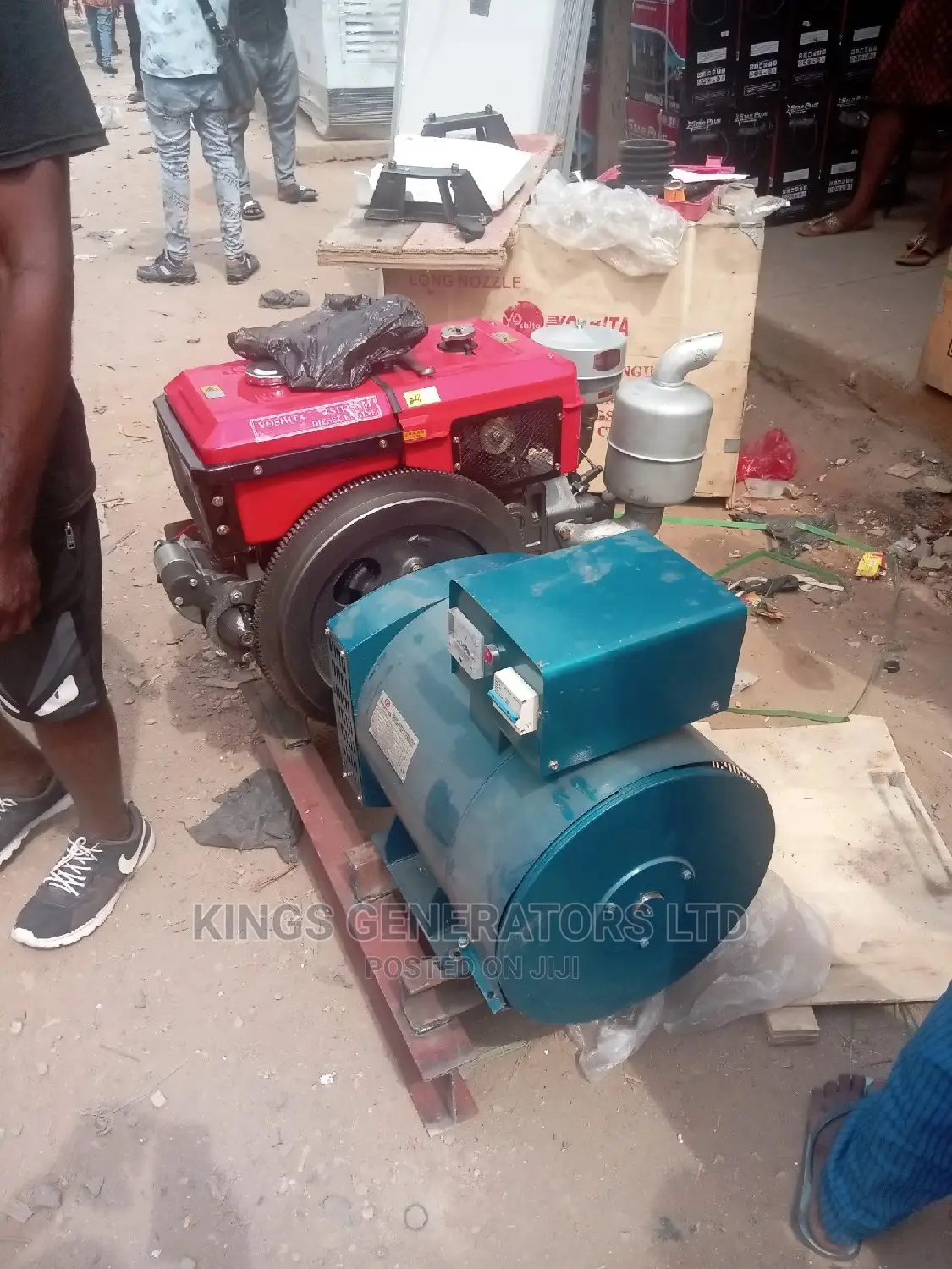 20kva Original Yo Diesel Generator With Key Starter