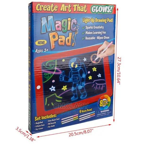 Luminous Magic Pad - Blue