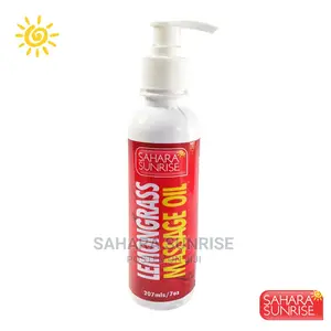 Lemongrass Massage Oil, All Natural Massage Oil