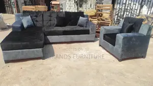 Photo - Black N Gray Sofa Troll Pillows With Single