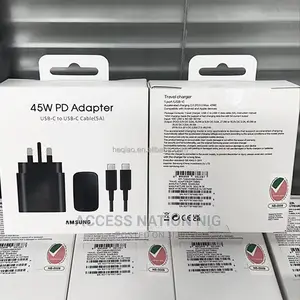 New 45W 3pin USB-C PD Charger With USB C for Galaxy S22