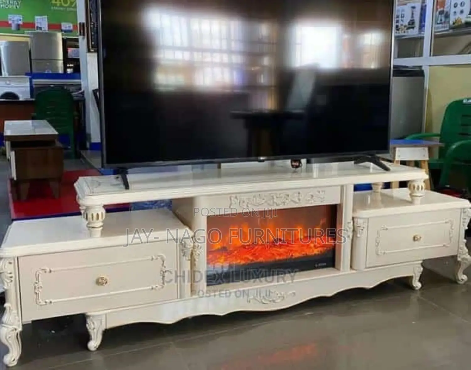 Fire Place Tv Stand