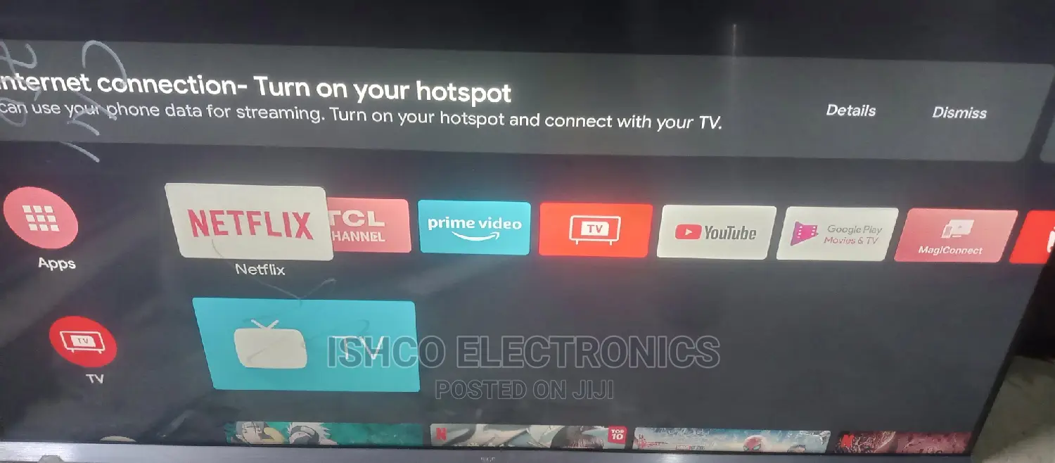 55 Inches TCL Android TV