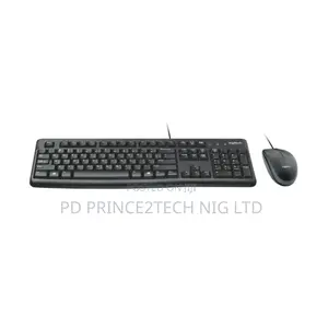 Photo - Logitech Mk120 Corded Keyboard and Mouse Combo