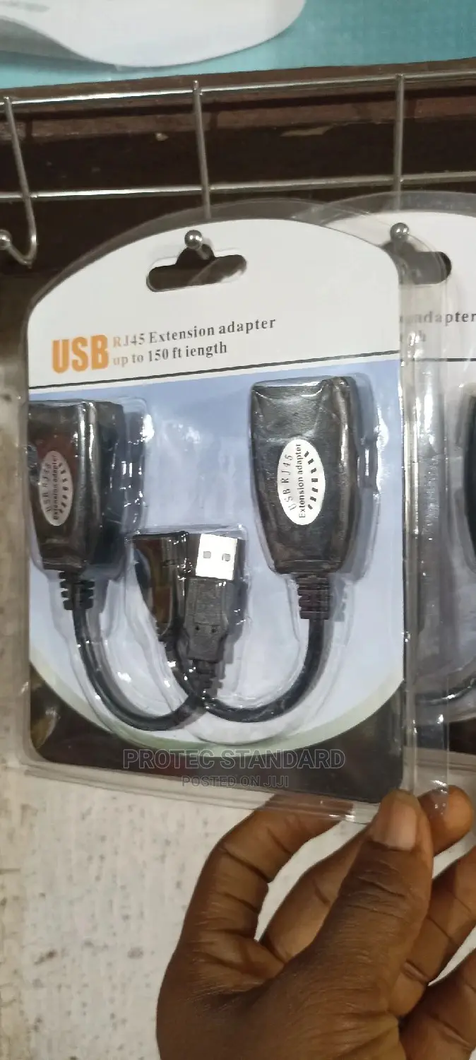 Usb 2.0 to Rj45 Lan Extender Over Cat5 / Cat6 Cable