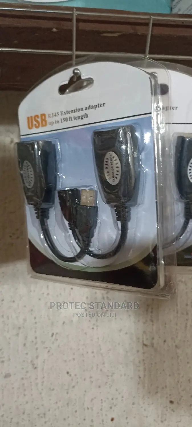 Usb 2.0 to Rj45 Lan Extender Over Cat5 / Cat6 Cable