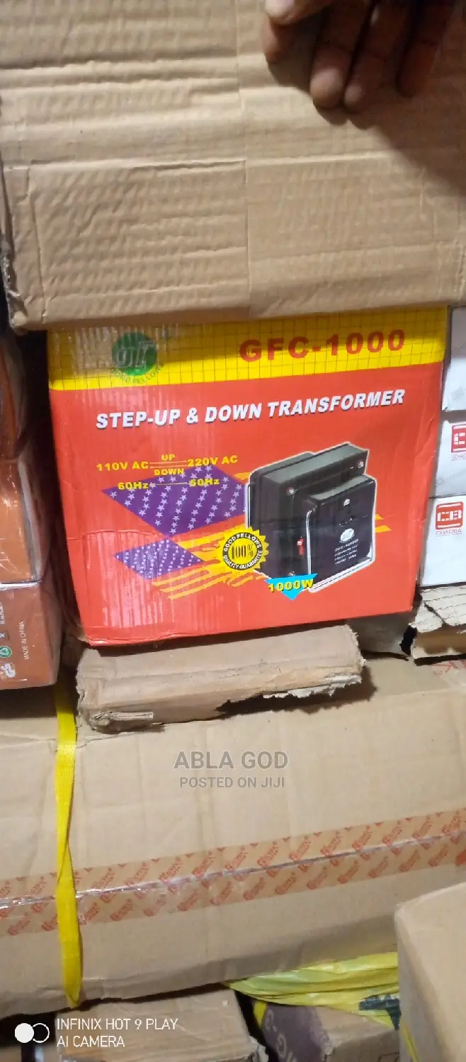 1000 Watts Step- Up and Down Transformer