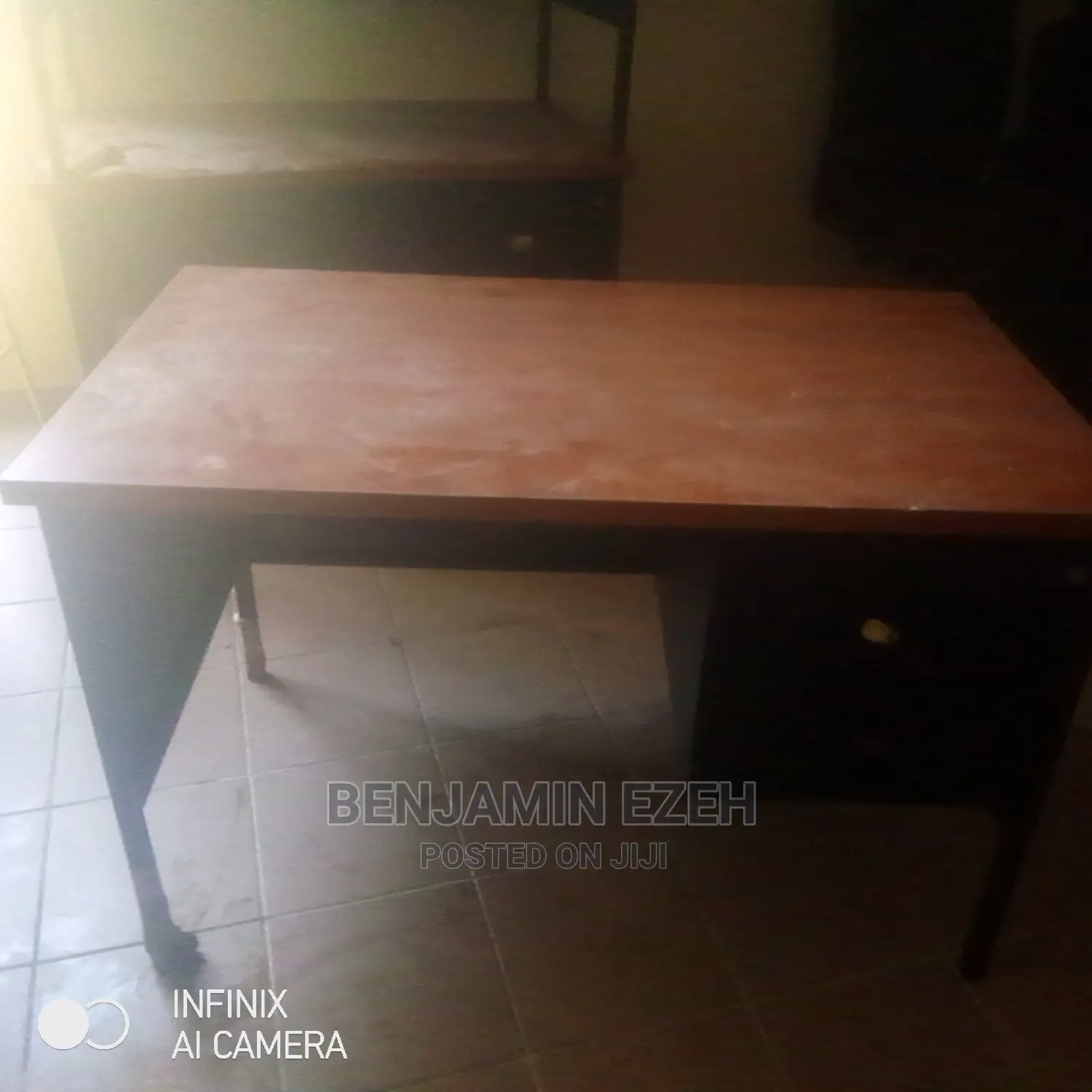 Office Table With Metal Legs