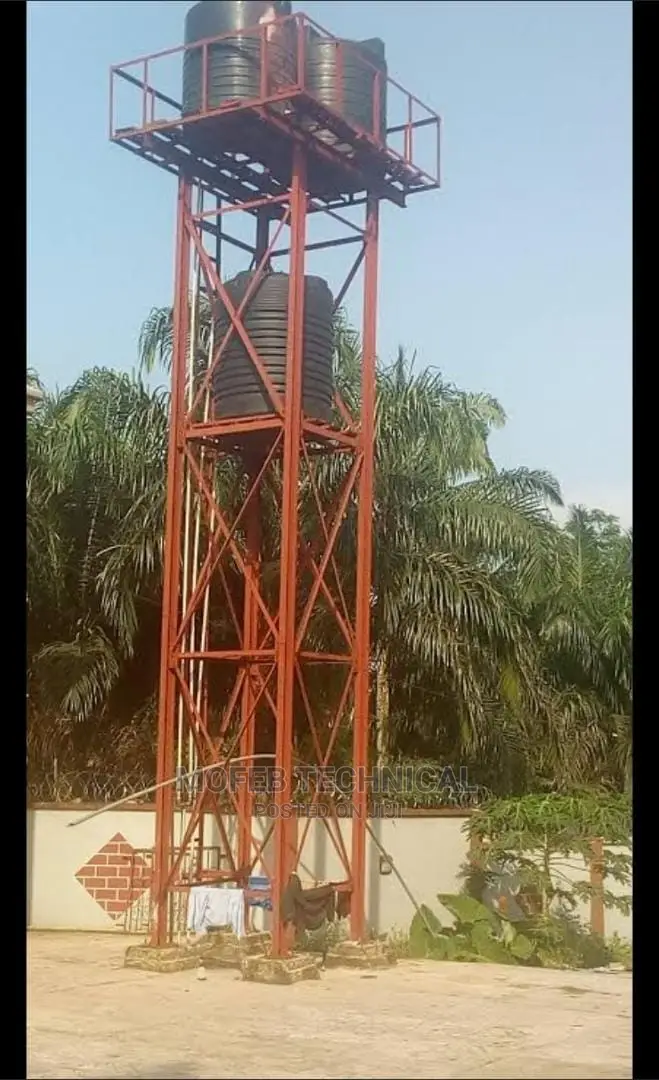 Overhead Water Stand and Storage