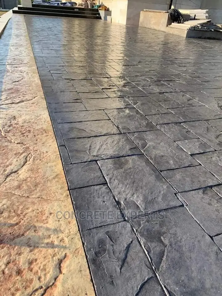 More Stamped Concrete Flooring