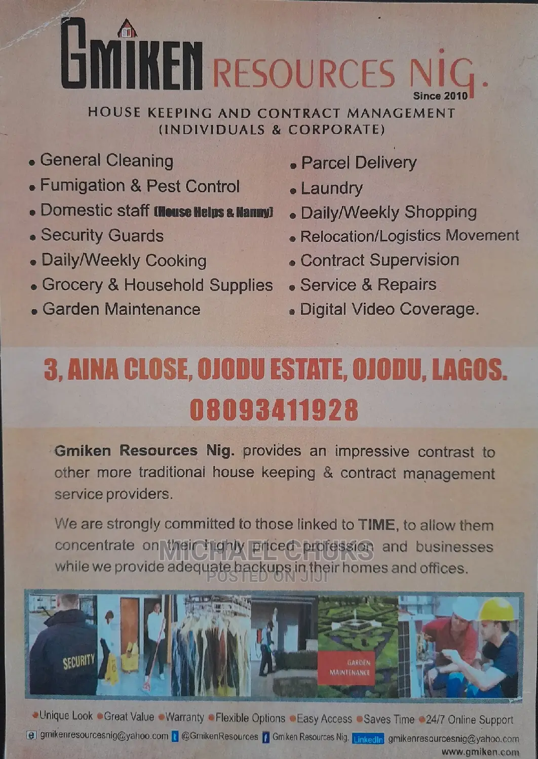 Gmiken Cleaning Services