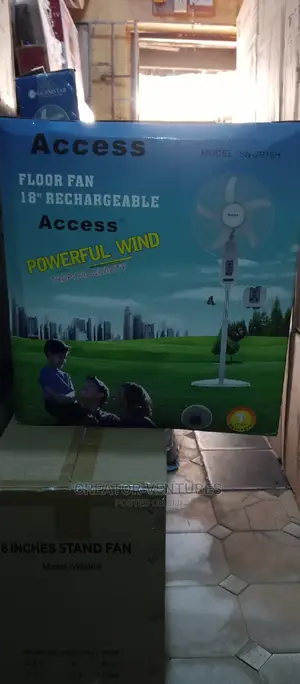 Access Rechargeable Fan, Fully Copper Coil, Anti-Rust Body