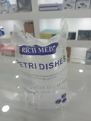 Plastic Petri Dishes Plate Bacterial