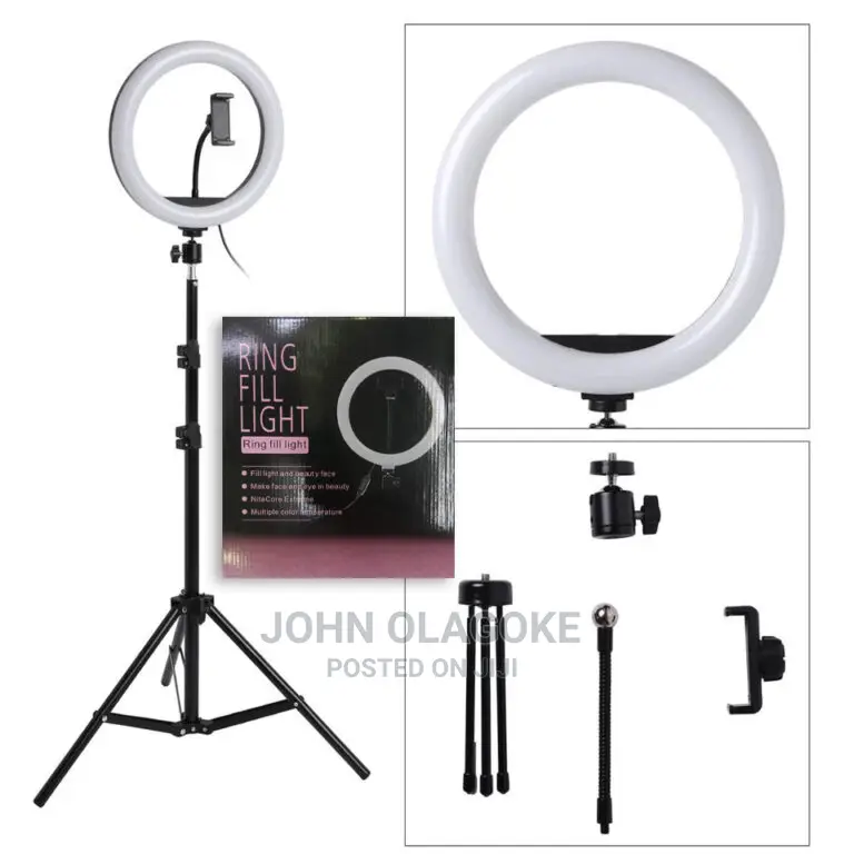 10 Inches Ring Light With Tripod