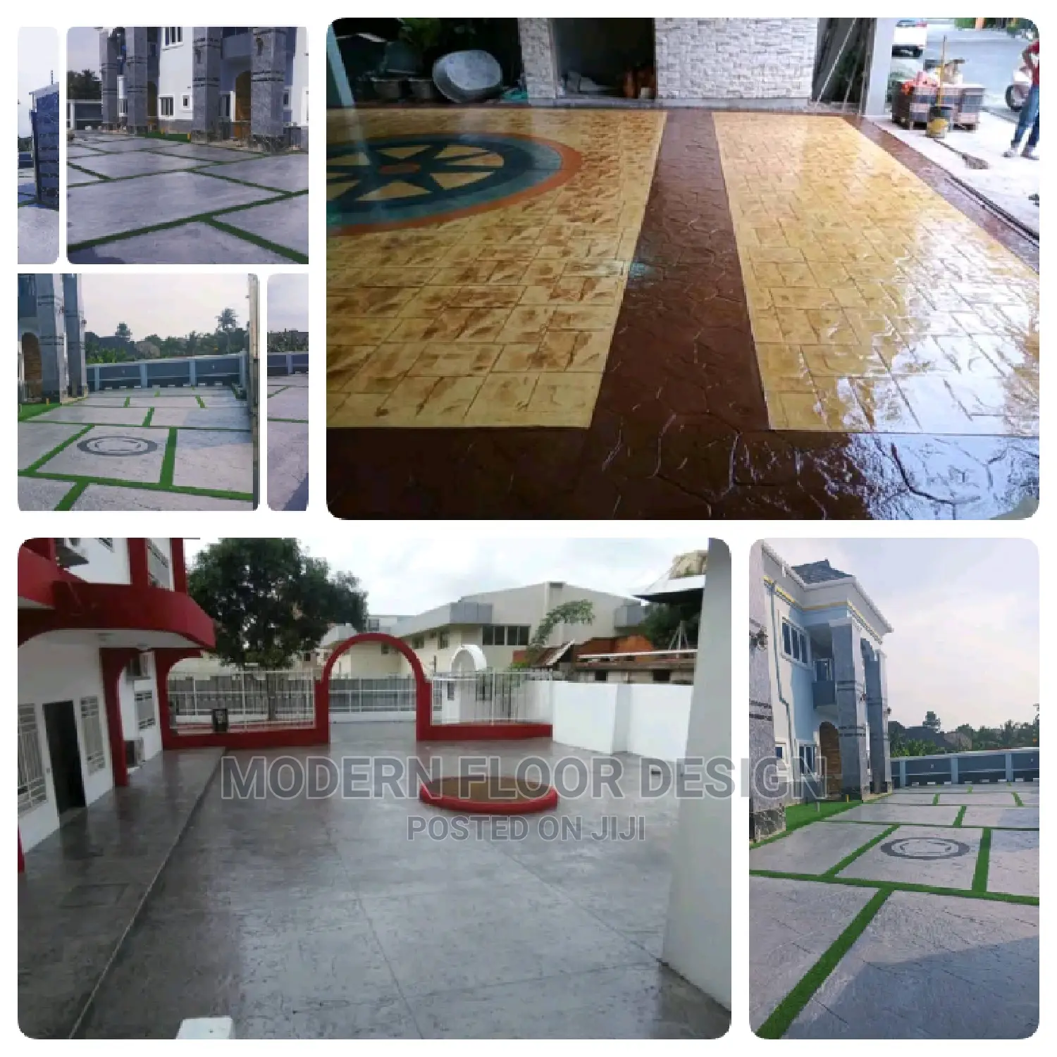 Solid Stamp Floor